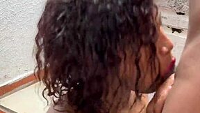 i bribe my stepsister with her black pussy