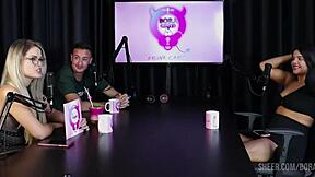 val mineirinha dominates in bora cast with bruna carlos, intense bdsm action.