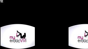 Ebony Teen Gets Wet In Pool During VR180 Full Movie At Myeroticvr.