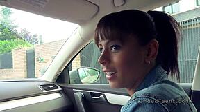 i watch beautiful tits teen suck big cock outdoors