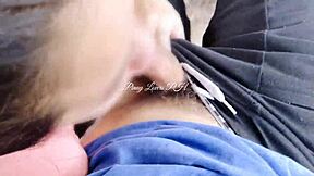 Asiatică excitată fute în pădure să evite soțul?