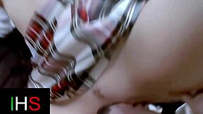 Two very slutty girls fucked in the pussy and ass