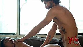 Hot women suck the boxing coach's dick eagerly.