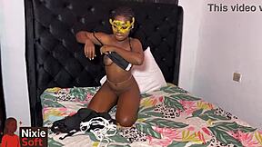 Horny Black Girl Craves Big Black Dick For Wet Pussy Action!