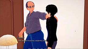 Teen Blows Big Cock In Call Of Nature!