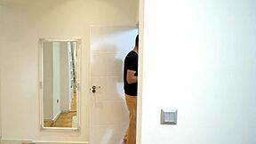 Tiffany Tatum sucks and fucks her huge cock stepbro hard!