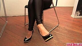 Watch this hot milf dry hump that shy virgin so intensely!