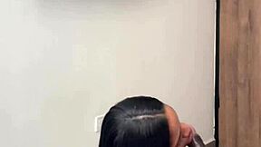 cute brunette visits stepbrother for amateur chat