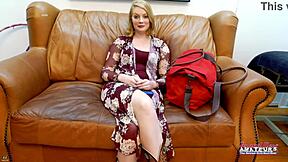 i watched busty blonde cutie astrid rub her twat before getting fucked deep.