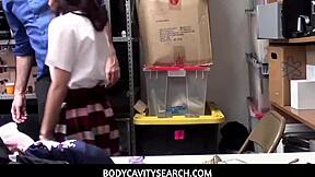 jasmine grey gets punished with a body cavity search in the hospital