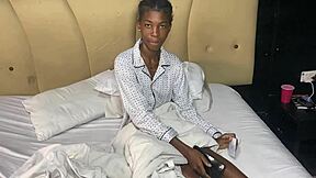 casting beautiful african model for interview