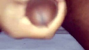 hot young 18+ cock doing solo hand job