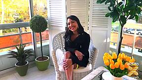 Christina Meets Sally And Initiates Her To Lesbian Pleasures!