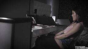 innocent teen obsessed with trying anal, isn't she?