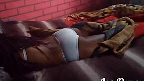 parent checks on daughter at night and plays a game with Nicolli Fox