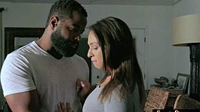 Glamorous teen with tattoo, are you riding BBC in the shower cowgirl style?