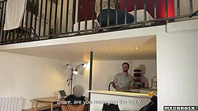 our friend catches us fucking his girlfriend noochka awake