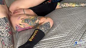 My stepsis came into my room for amateur sex with big cock