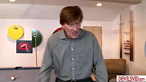 Stepdaughter's first fuck by white stepdad! 🔥