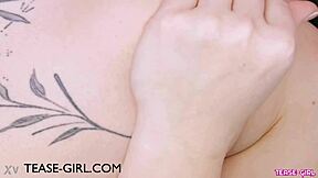 i watched this sexy brunette model unveil her gorgeous shape on the sofa