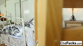 Elsa Jean Feels Intense Pleasure Getting Woken Up For Creampie