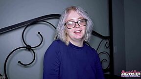 Busty blonde annie archer gets her pussy and tight ass fucked in doggystyle