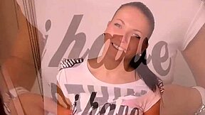 Teen tries first porn interview, disgusted by bukkake handjob 😱