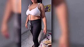 Girlfriend Opens Legs For Big Black Cock!