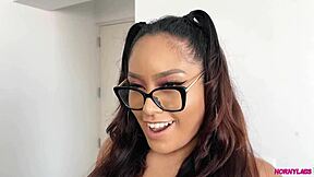 Peruvian big ass kassandra miller buys toy online, but will she squirt alone at home?