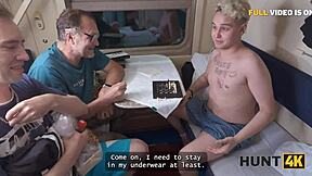 Redhead Babe Craves Anal and Blowjob Outdoors