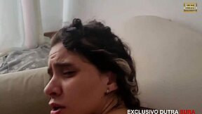 Black Guy Impresses Novinha Dutra Sura With Huge Cock, She Begs For Milk!