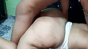 Hot mature woman rides stepsons cock in taboo sex