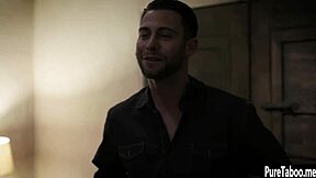 naughty teen sucked rough monster cock!