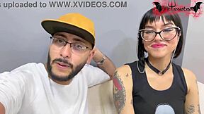 beautiful teen gives first day blowjob in office