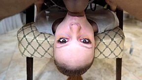 Stepsister asks, What's my gift? and gets a big dick in her pussy