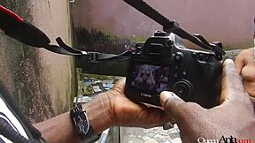 Behind the scene while fucking me people are watching