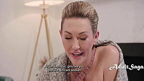 Stepmom Summons a BBC to Test If Gen Z Teen 18+ Is Straight or Dyke - Adira Allure Nicole Nichols Slim Poke