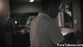 In this full movie, a stepsister engages in taboo seduction with her teen stepbrother in a fetish scenario