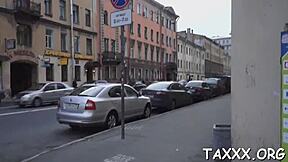 Fucked and creampied on webcam interview