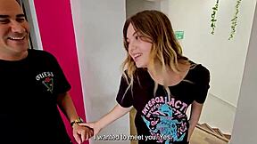 This old cuckold guy asked me to fuck his young and sexy Argentinian wife while he watched.