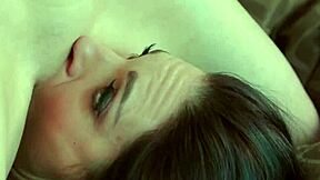 wow, step mother dominated into licking daughter's pussy in lesbian sex