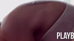 Gorgeous petite milf solo with horny tits!