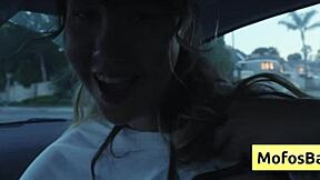 Teen sucking cock rough