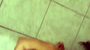 Fat Virgin Jerks His Small Hairy Cock