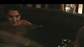 gaby hoffmann and cherry jones topless in see through outfits 2014-2015