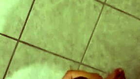 Fat Virgin Jerks His Small Hairy Cock