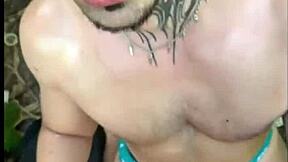 I said, 'Hey stranger, let me suck your monster cock on the trail.'