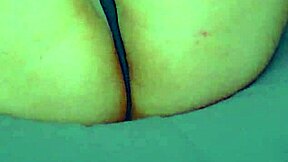 Girl's puffy pussy meets glass dildo for sensual orgasm