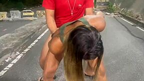 Young Brunette Wife Humiliates Husband By Fucking Stranger In Lipstick Fetish