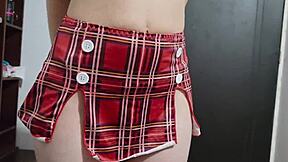 Uniformed Laura Rides Big Ass In Hot Sex